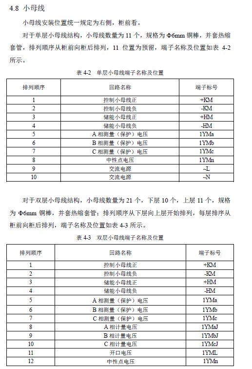 12 KV手車類型開關柜標準化設計定制方案(2019年版)