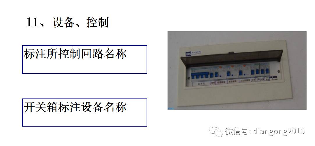 配電箱內部設備設計和配置