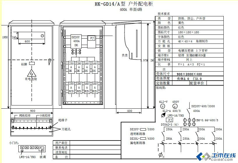 三級(jí)配電，二級(jí)保護(hù)，一機(jī)一閘一漏，一箱配電箱及施工要求