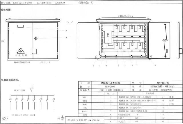 如何配置施工臨時用電配電箱(機柜)？圖片和文本的詳細(xì)分析！施工人員必需的